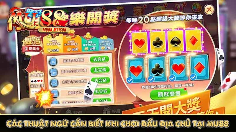 Đấu địa chủ MU88 – Cách chơi đấu địa chủ dễ thắng nhất 2025 8 Các thuật ngữ cần biết khi chơi đấu địa chủ tại mu88