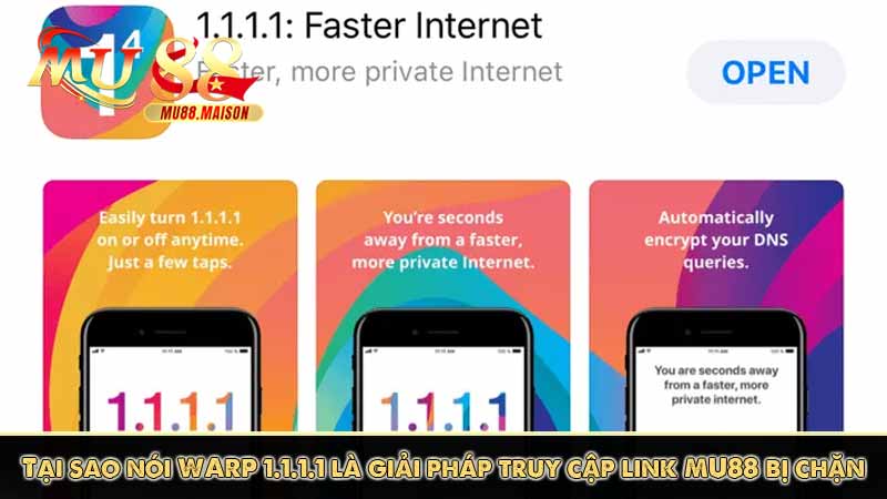 WARP 1.1.1.1 là gì? Giải pháp truy cập link MU88 bị chặn? 7 Tại sao nói WARP 1.1.1.1 là giải pháp truy cập link MU88 bị chặn